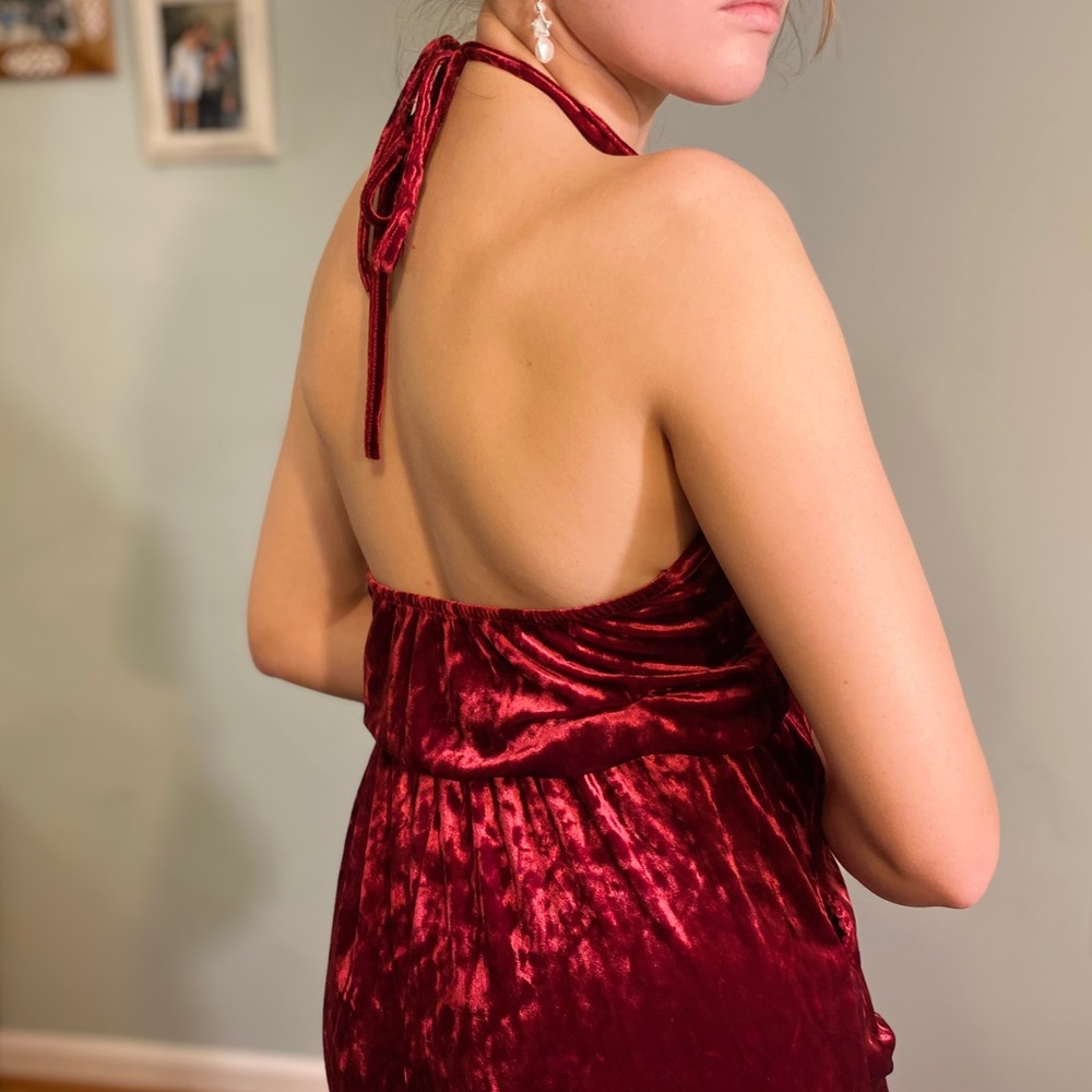 Don’t Ask Why Velvet Jumpsuit